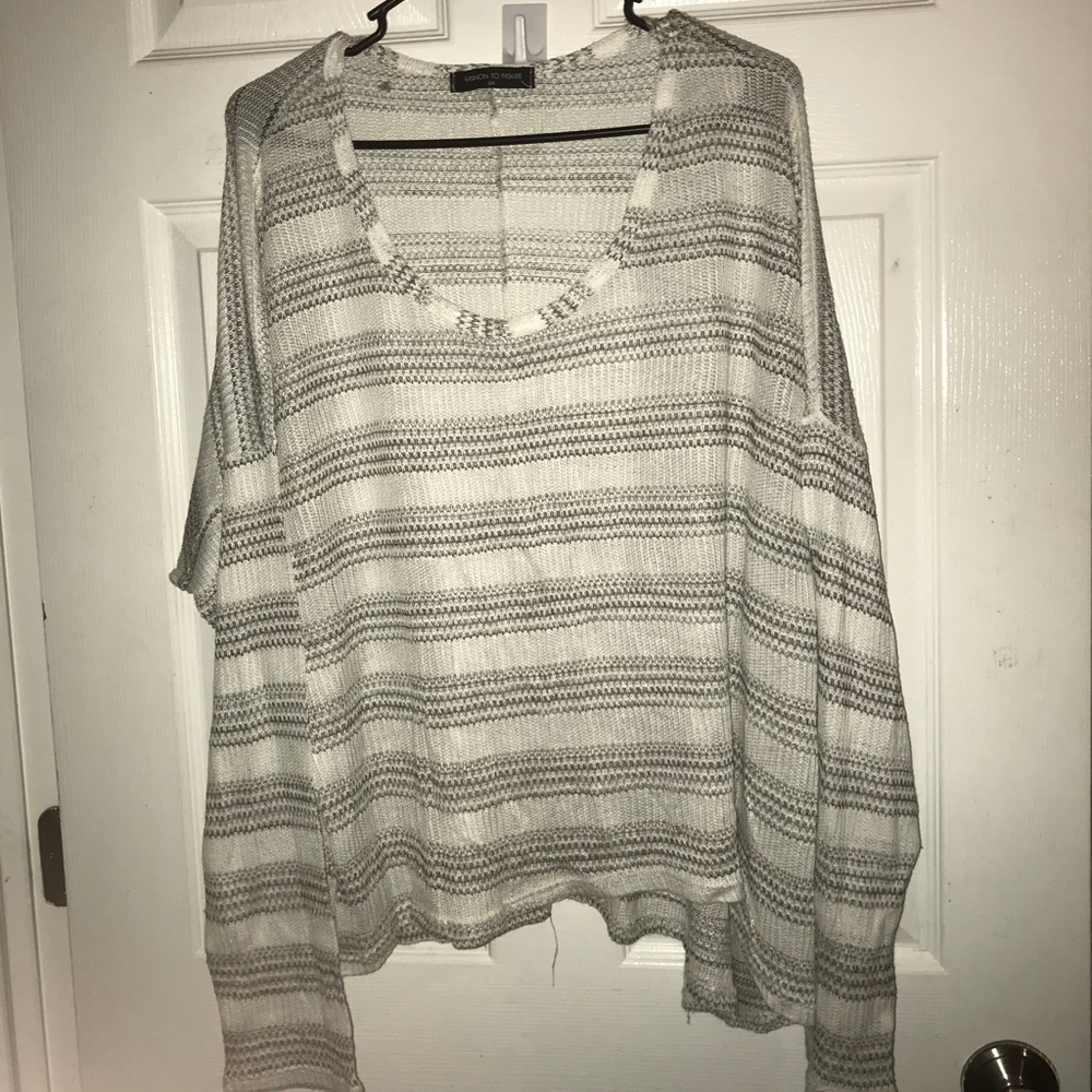 Crop sweater